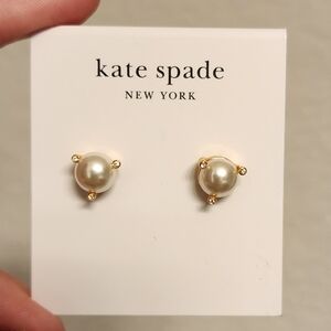 Kate Spade Pearl Stud Earrings